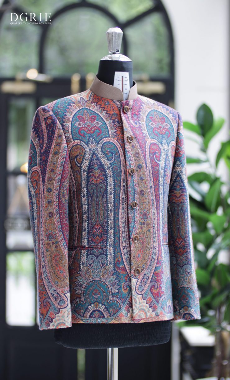 DGRIE Mandarin Style Jacket สูทคอพระราชทาน
