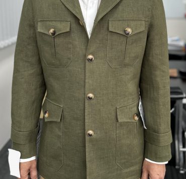 DGRIE Olive Green Safari Jacket