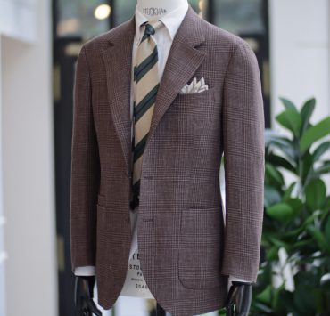 DGRIE - ตัดสูทผ้าลินิน Solbiati Italy Prince of Wales