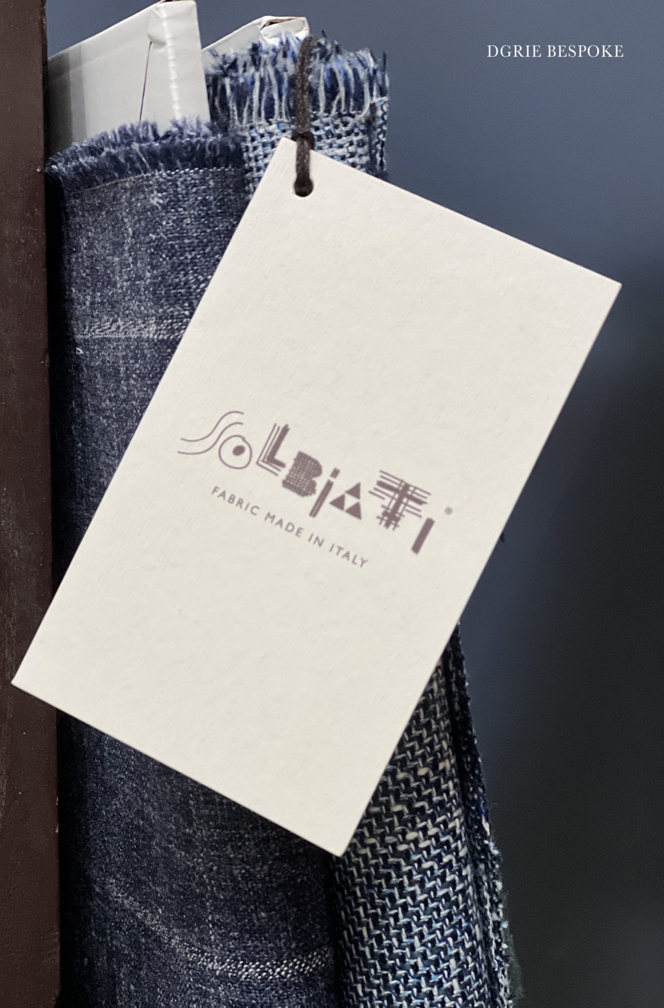 DGRIE - ตัดสูทผ้าลินิน Solbiati Italy Prince of Wales