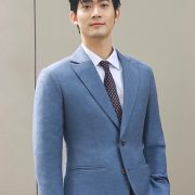 DGRIE Spotlight Junior_Kajbhunditt Navy Blue Wool silk Linen