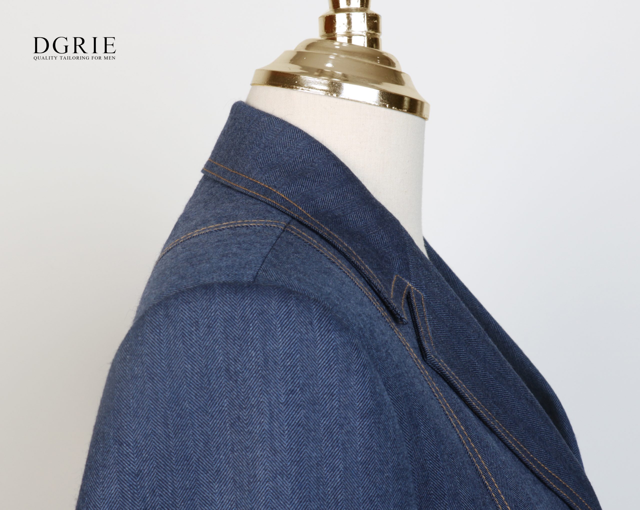 ตัดสูทผู้หญิง DGRIE Women Denim Jacket Luxury