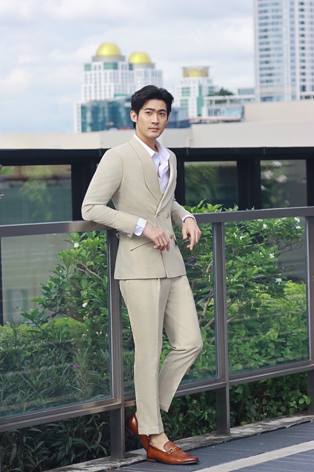 DGRIE Spotlight: Kajbhunditt Beige Marzoni Wool Suits