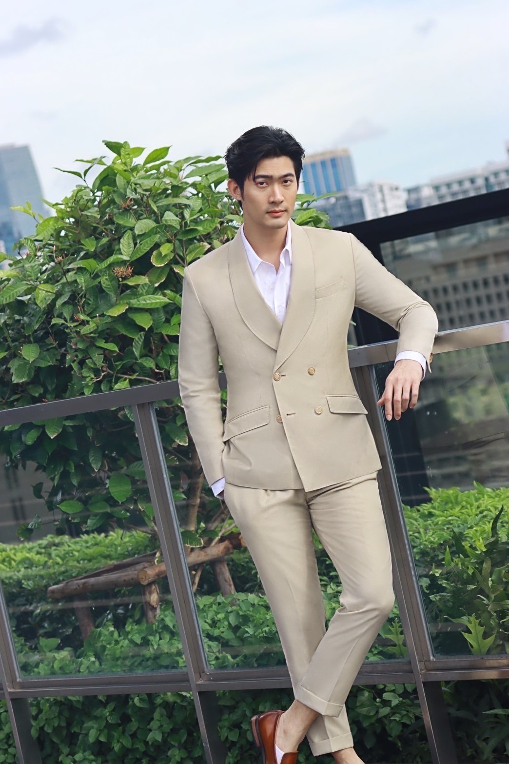 DGRIE Spotlight: Kajbhunditt Beige Marzoni Wool Suits