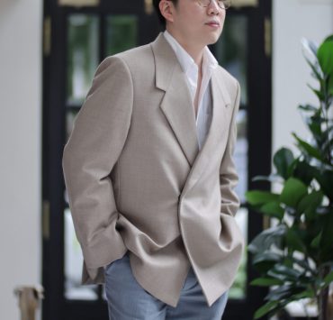 ตัดสูท ทรงหลวม Oversize Jacket Flannel Wool