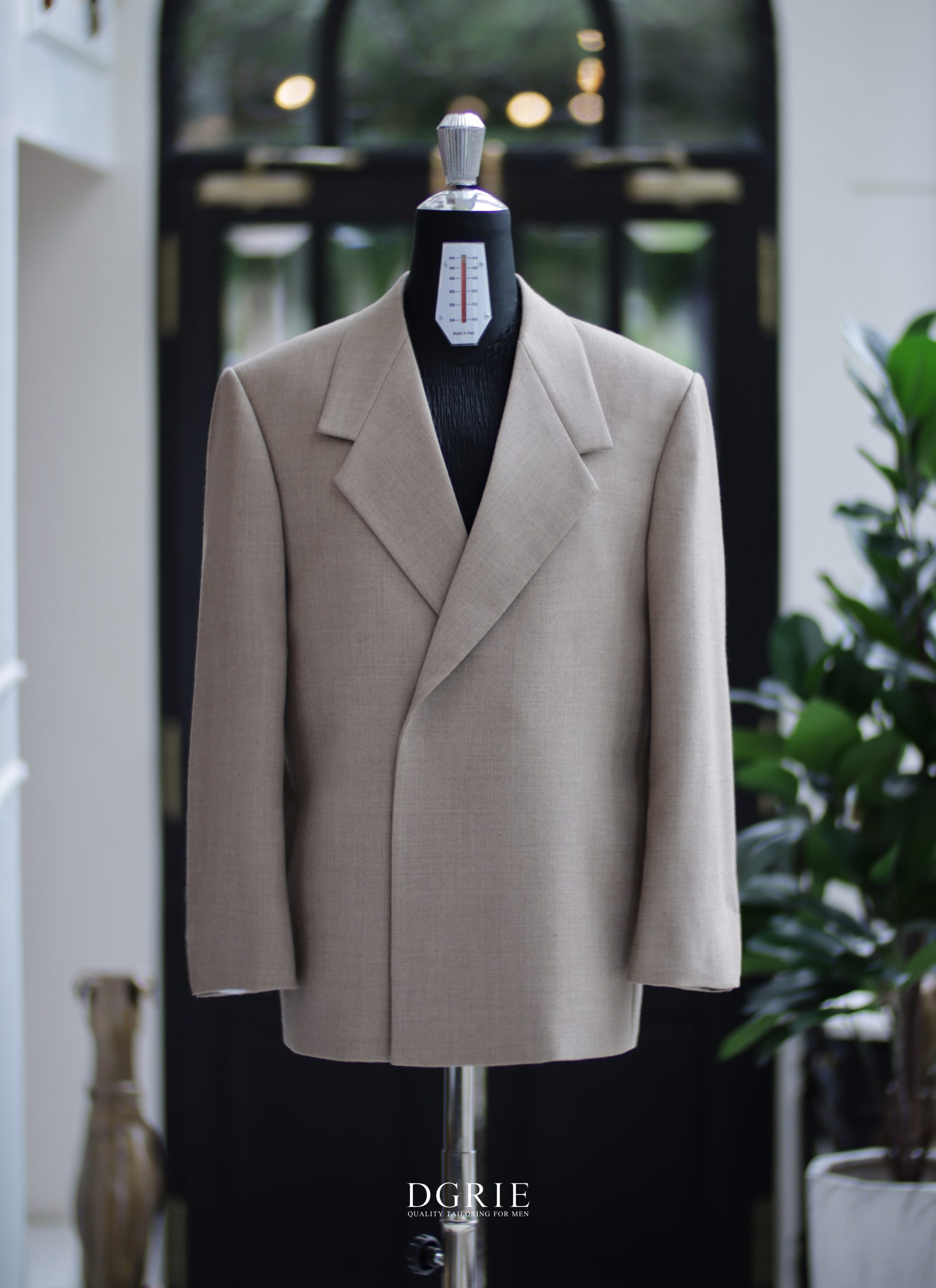 ตัดสูท ทรงหลวม Oversize Jacket Flannel Wool