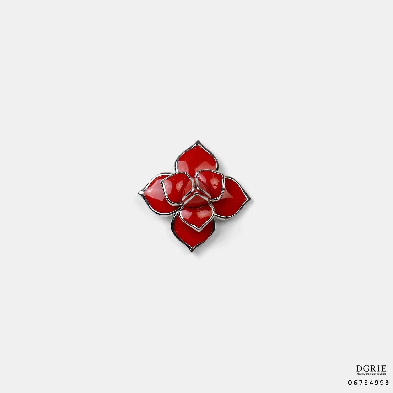 B75D9AA0-7917-42A4-9397-D654FCF9DE3E เข็มกลัด เสื้อสูท Retro Floral Brooch - DGRIE