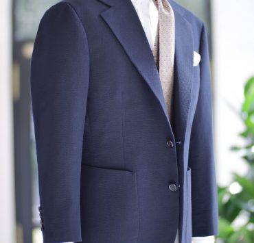 ตัดสูท DGRIE Navy Seersucker Jacket