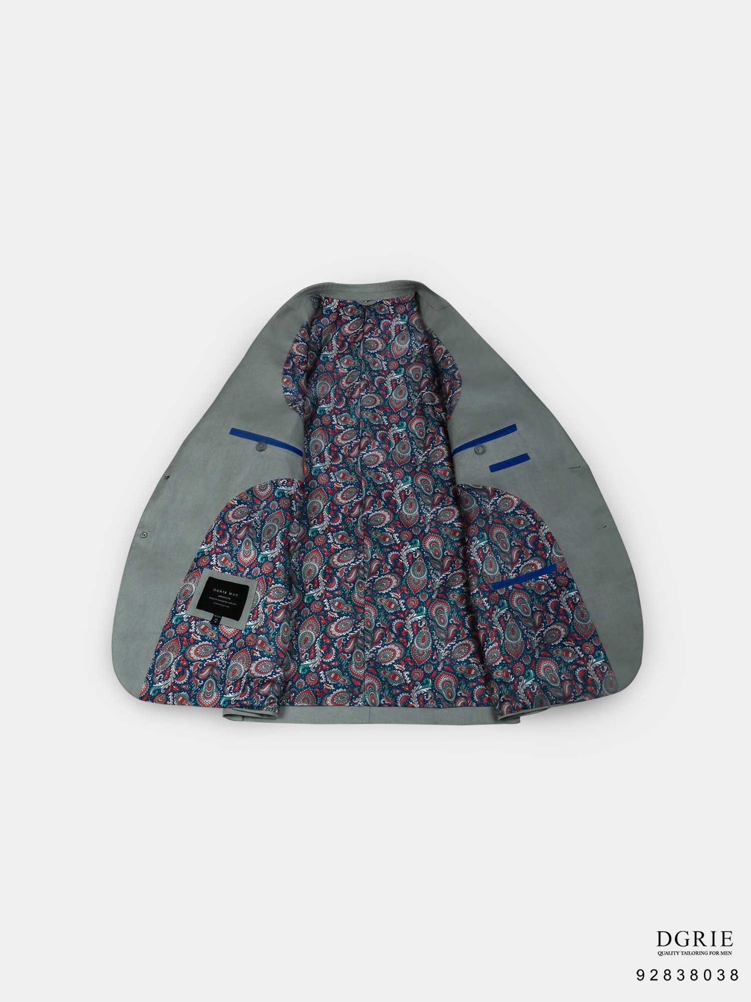 เสื้อสูทลินิน Sage Green Poland Linen Jacket