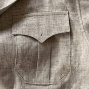 ตัดเสื้อซาฟารี ลินิน DGRIE Linen Safari Jacket Pocket 3 ตัดเสื้อซาฟารี ลินิน DGRIE Linen Safari Jacket Pocket