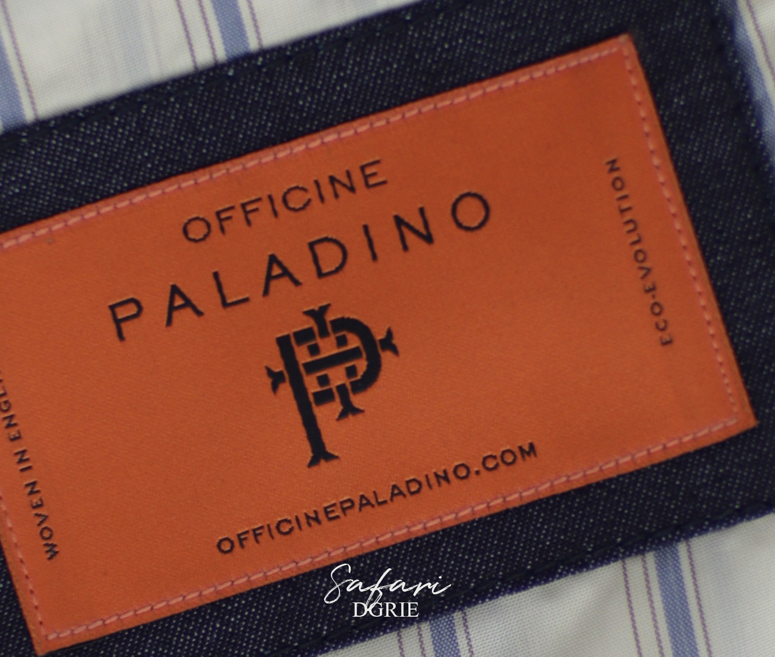 ตัดเสื้อซาฟารี DGRIE Minimal Light Denim Safari Jacket