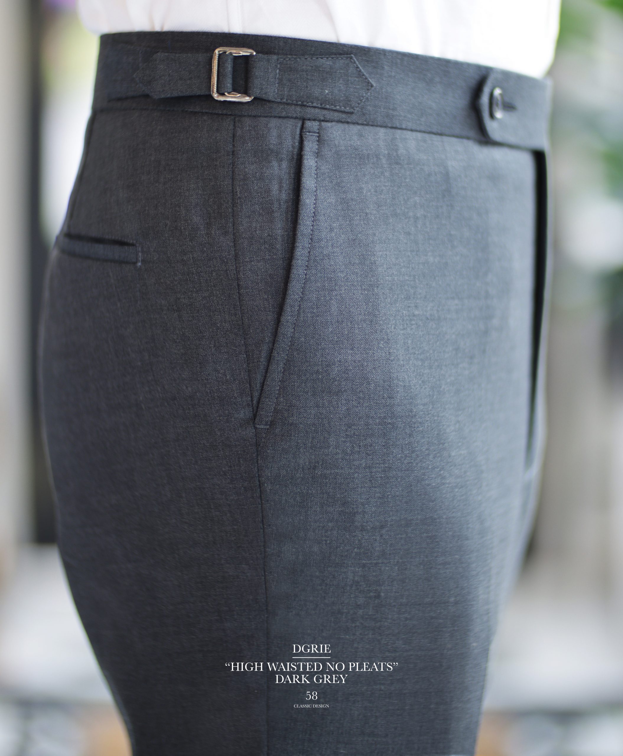 DGRIE PANTS 58 - ตัดกางเกงเอวสูง CLASISC HIGH WAISTED PANTS