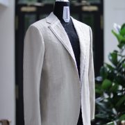 ตัดสูทหางม้า Loro Piana Beige Full Canvas Suit