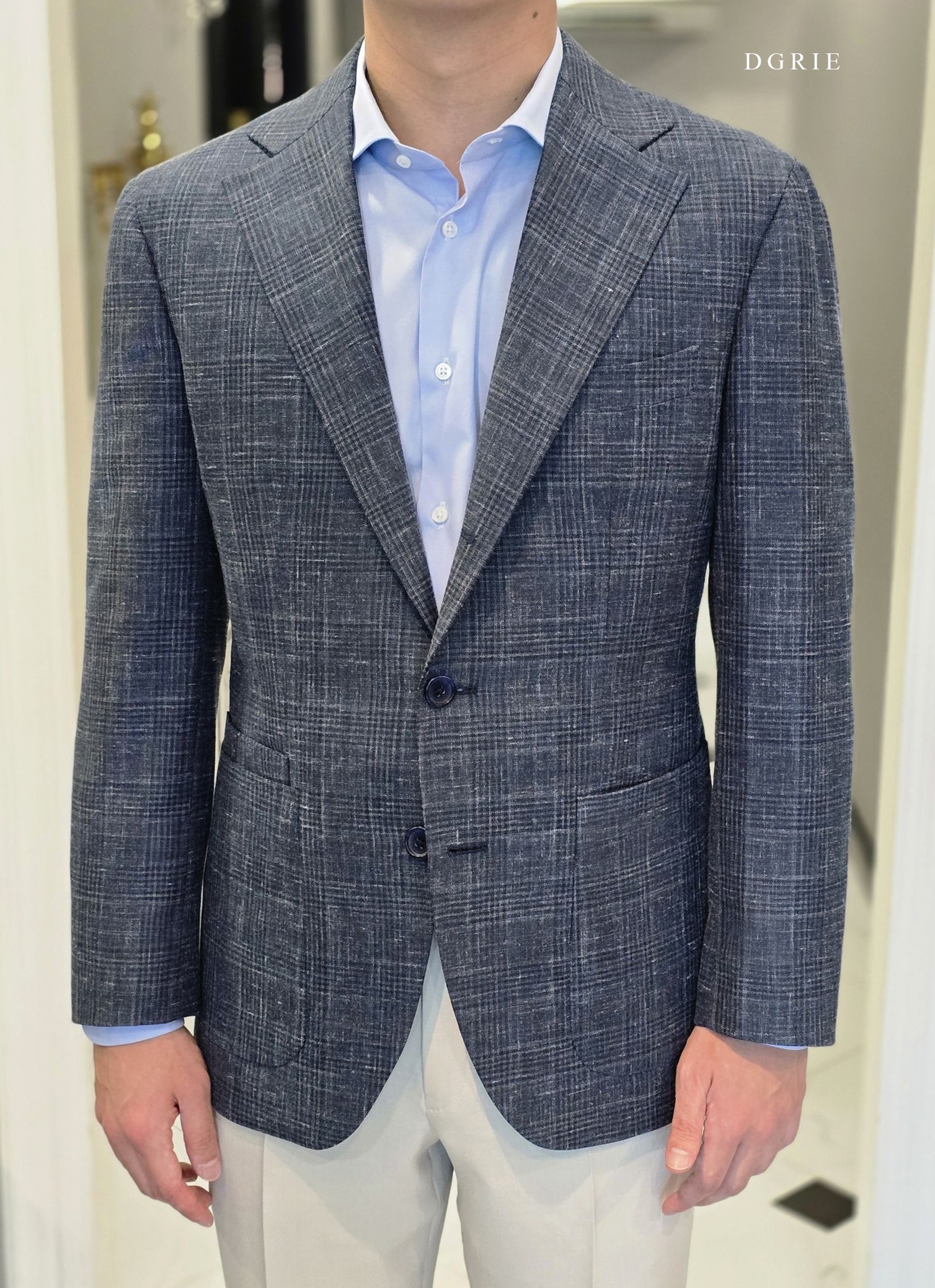 ตัดสูท DGRIE Wool Silk Linen Jackets