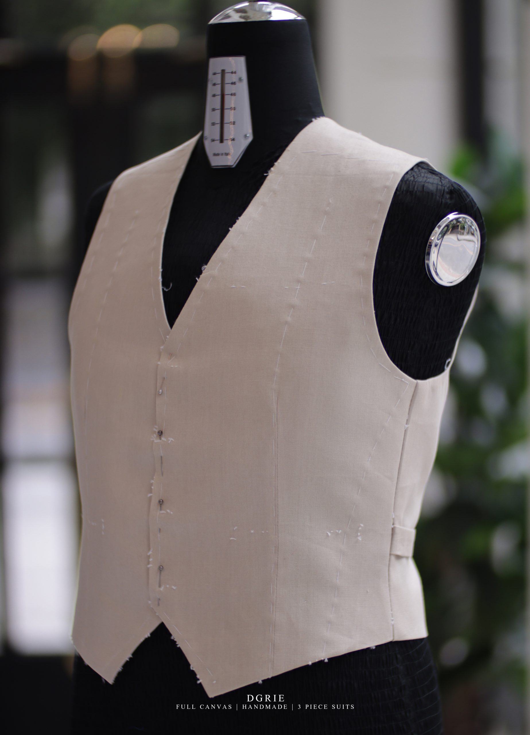 ตัดสูทหางม้า Irish Linen Handmade Full Canvas Suit