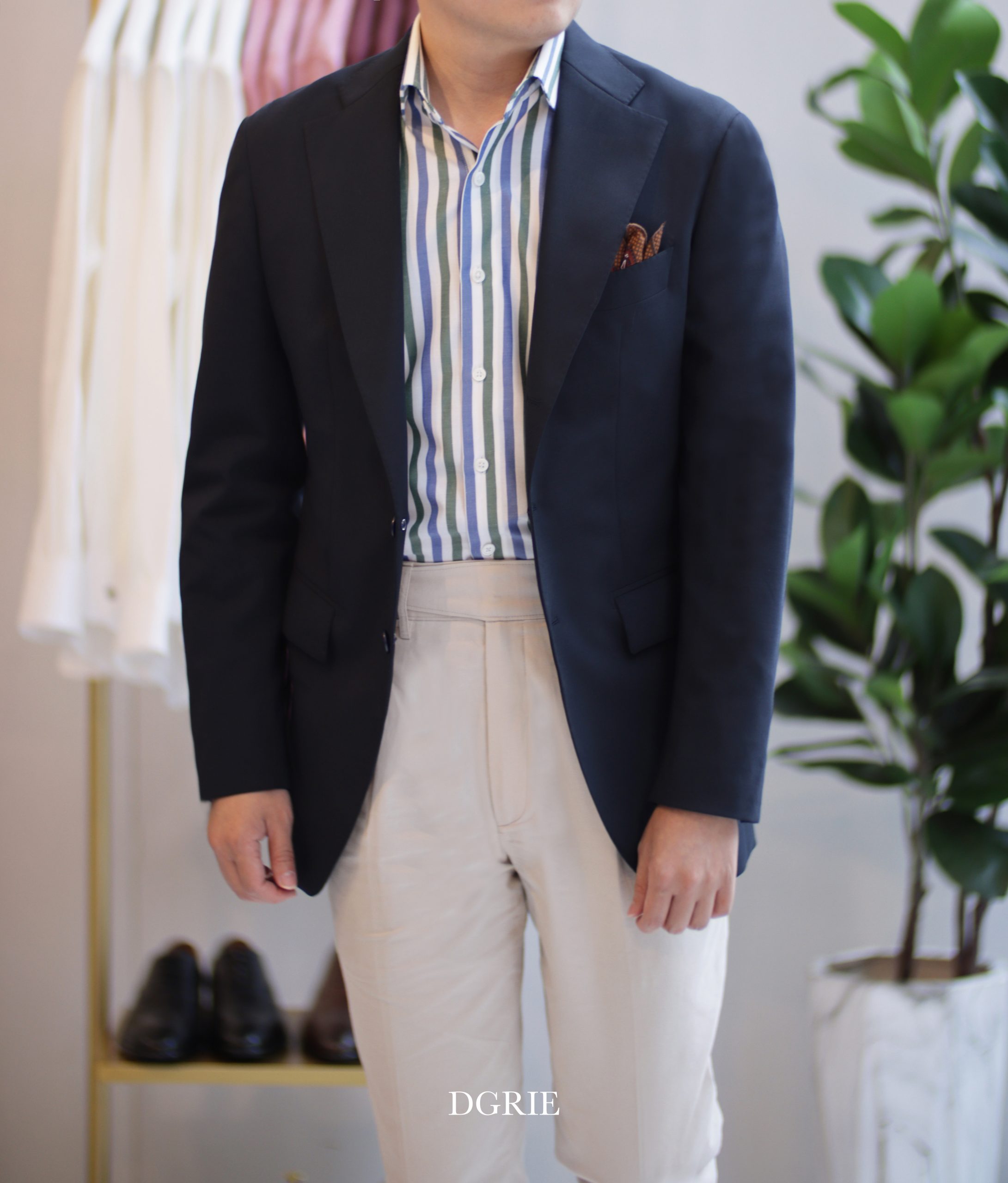IMG_4635 copy DGRIE ตัดสูทสีกรมเข้ม Classic Dark Navy Suits