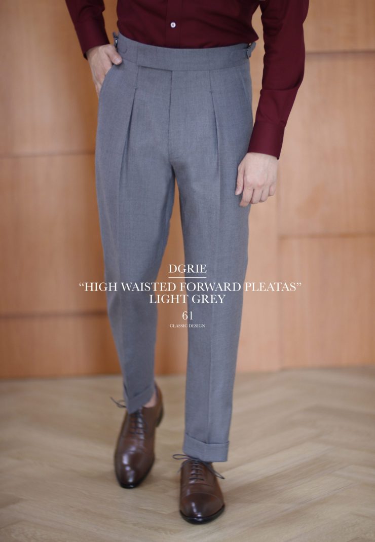 DGRIE PANTS 61: ตัดกางเกงเอวสูง จีบทวิส Forward Pleates Classic Pants 1 DGRIE PANTS 61: ตัดกางเกงเอวสูง จีบทวิส Forward Pleates Classic Pants