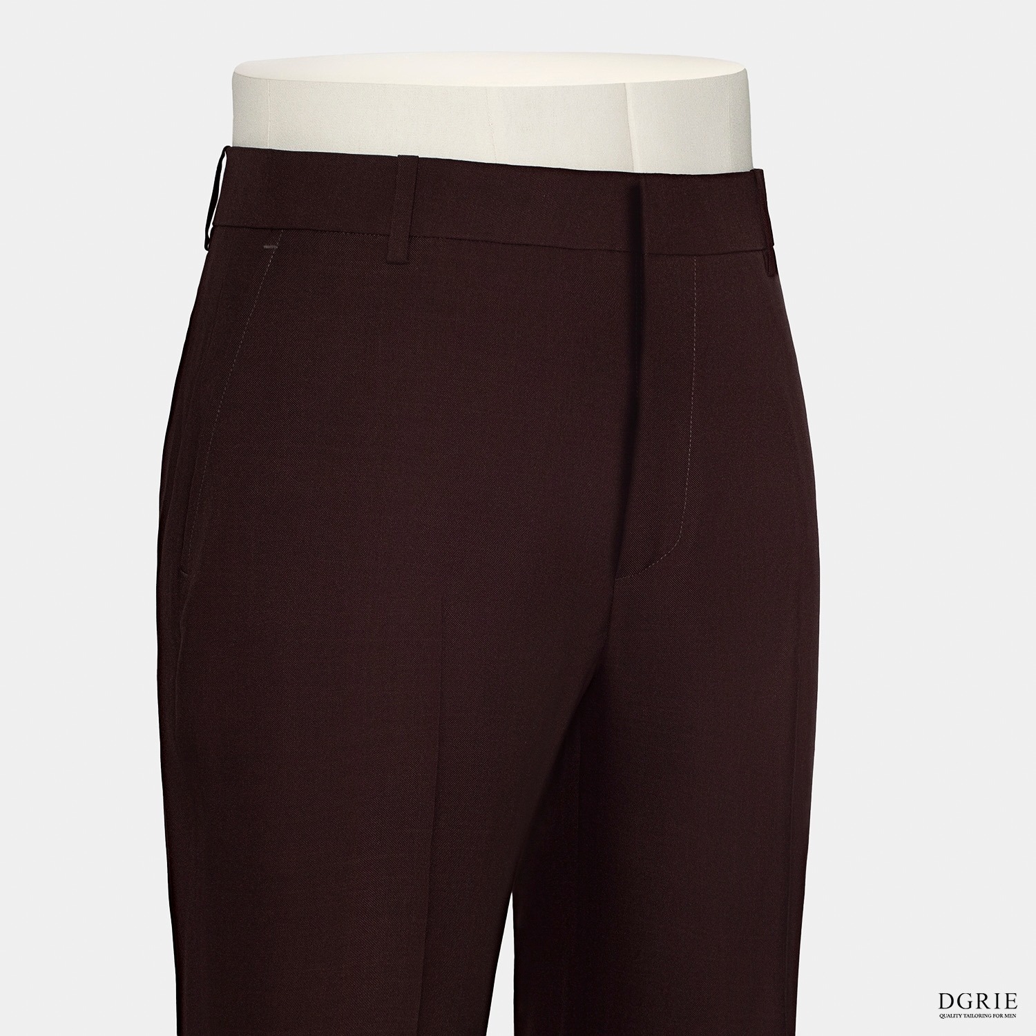 กางเกงสีแดง DGRIE PLAY Mahogany Pants