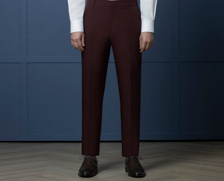 กางเกงสีแดง DGRIE PLAY Mahogany Pants