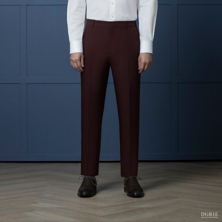 กางเกงสีแดง DGRIE PLAY Mahogany Pants 24 กางเกงสีแดง DGRIE PLAY Mahogany Pants