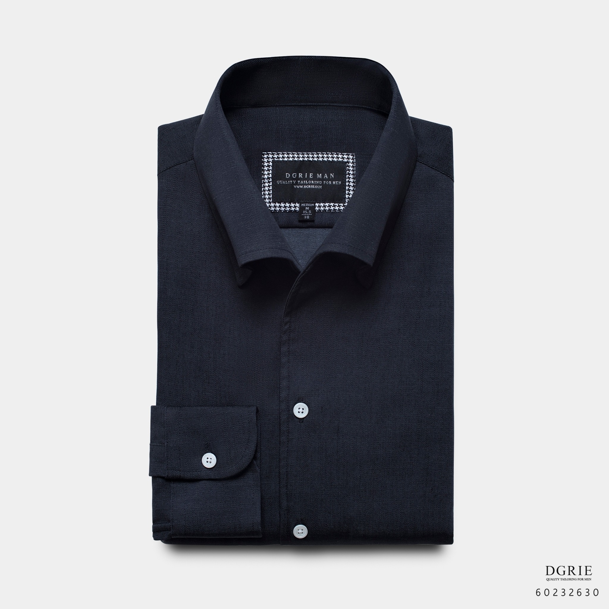 E7D17592-BFB9-4728-8E6F-8D4F746EE548 One Piece Collar Navy Denim Shirts