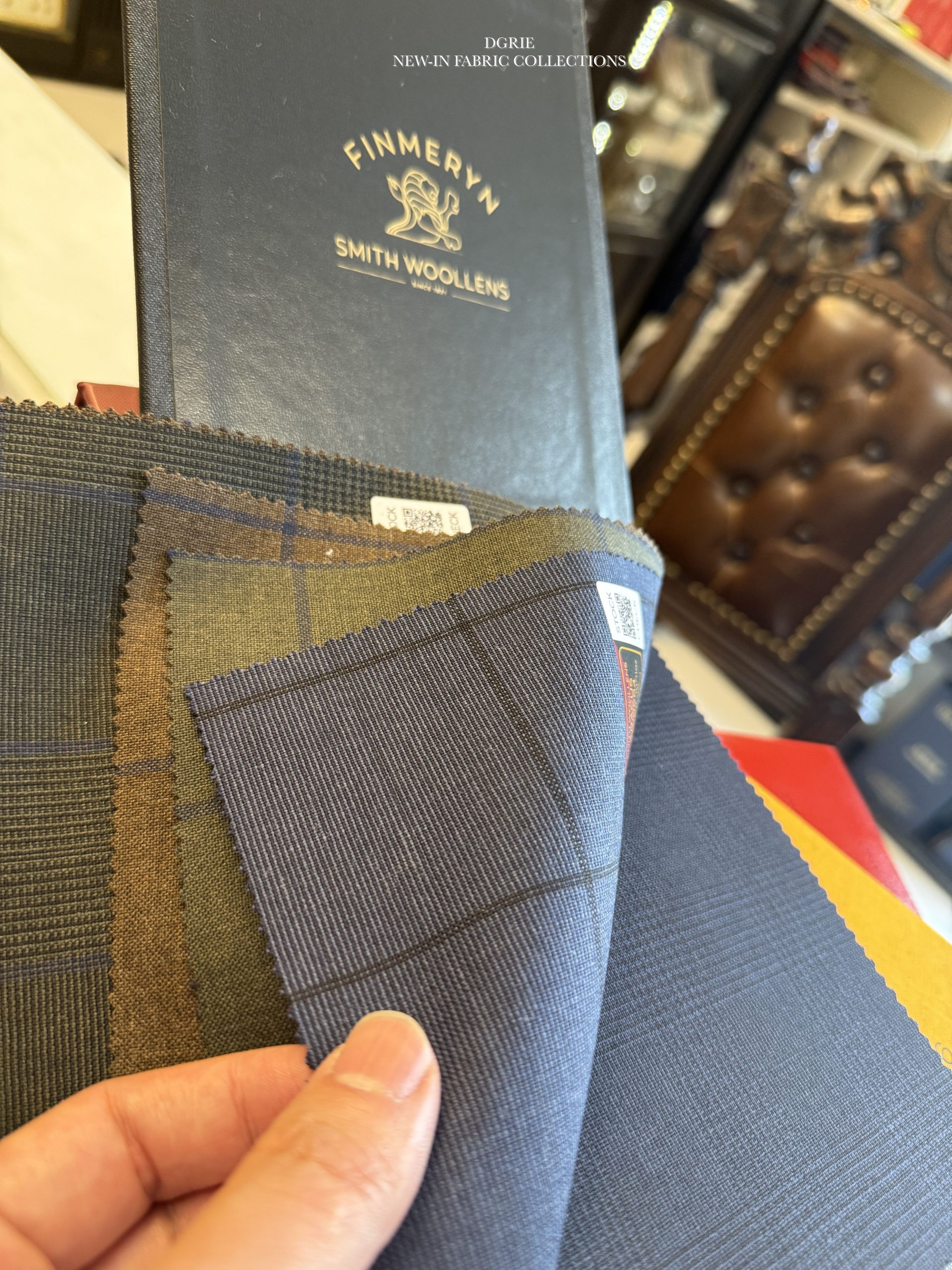 SMITH WOOLLENS ABACUS & W.Bill FINE IRISH LINENS