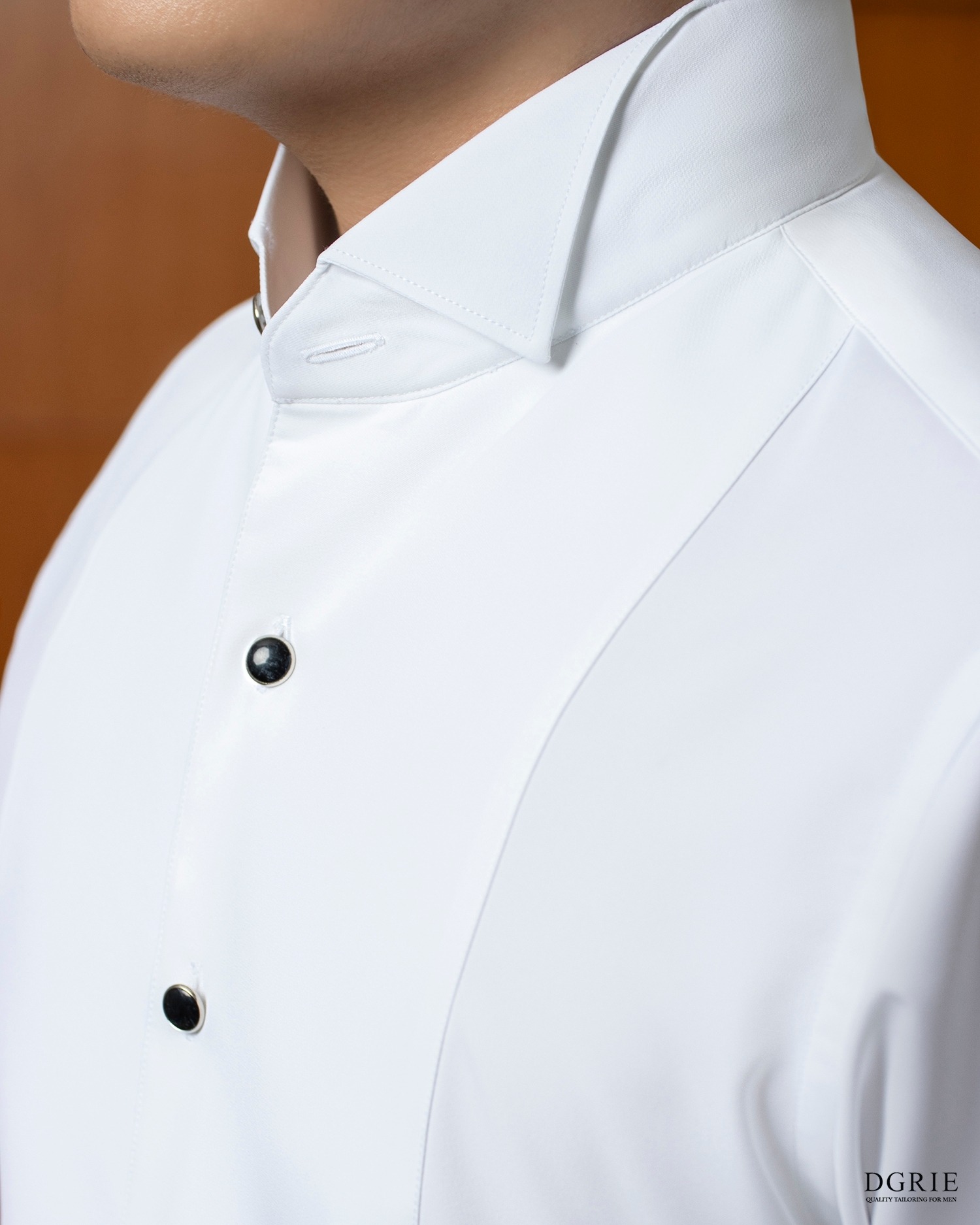 เชิ้ตทักซิโด้ White Tuxedo Shirt II Wingtip Collar