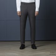 กางเกงลายตาราง สีเทา Dark Gray WindowPane pants