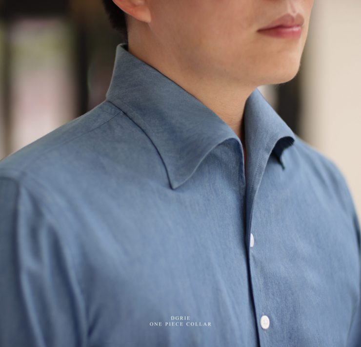 เสื้อเชิ้ตยีนส์ DENIM CUSTOM ONE PIECE COLLAR SHIRT 17 เสื้อเชิ้ตยีนส์ DENIM CUSTOM ONE PIECE COLLAR SHIRT