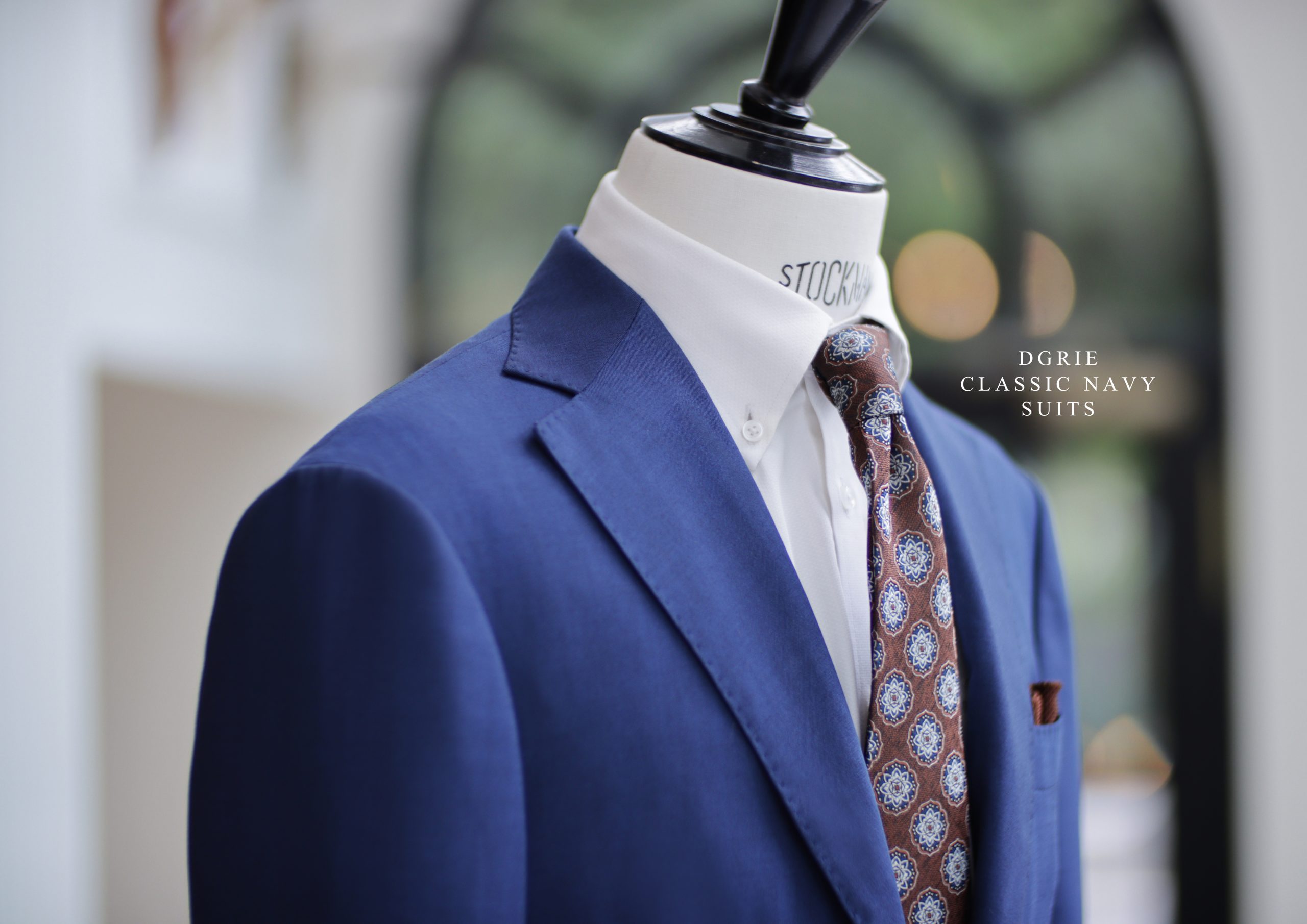 DGRIE ITALY NAVY SUITS ตัดสูทสีน้ำเงิน