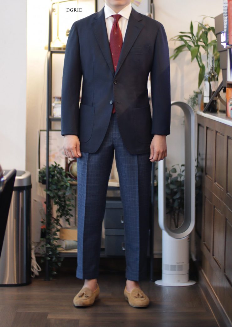 DGRIE Light Weight Navy Jacket ตัดสูท น้ำหนักเบา