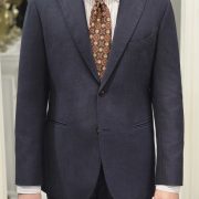 ตัดสูทสีน้ำ DGRIE NAVY HIGH TWIST WOOL