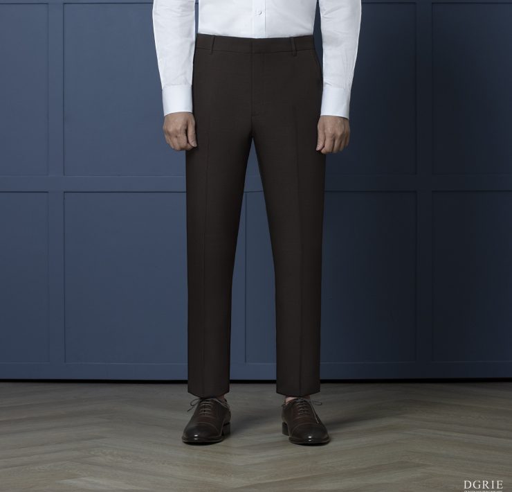 กางเกง DGRIE PLAY - Slim-fit Dark Brown Pants 19 กางเกง DGRIE PLAY - Slim-fit Dark Brown Pants