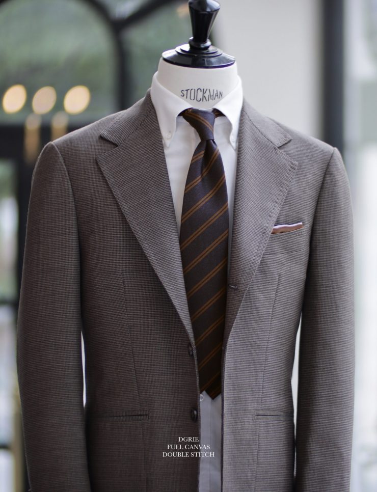 DGRIE Crispaire Full Canvas Suit - Hand Double Stitch