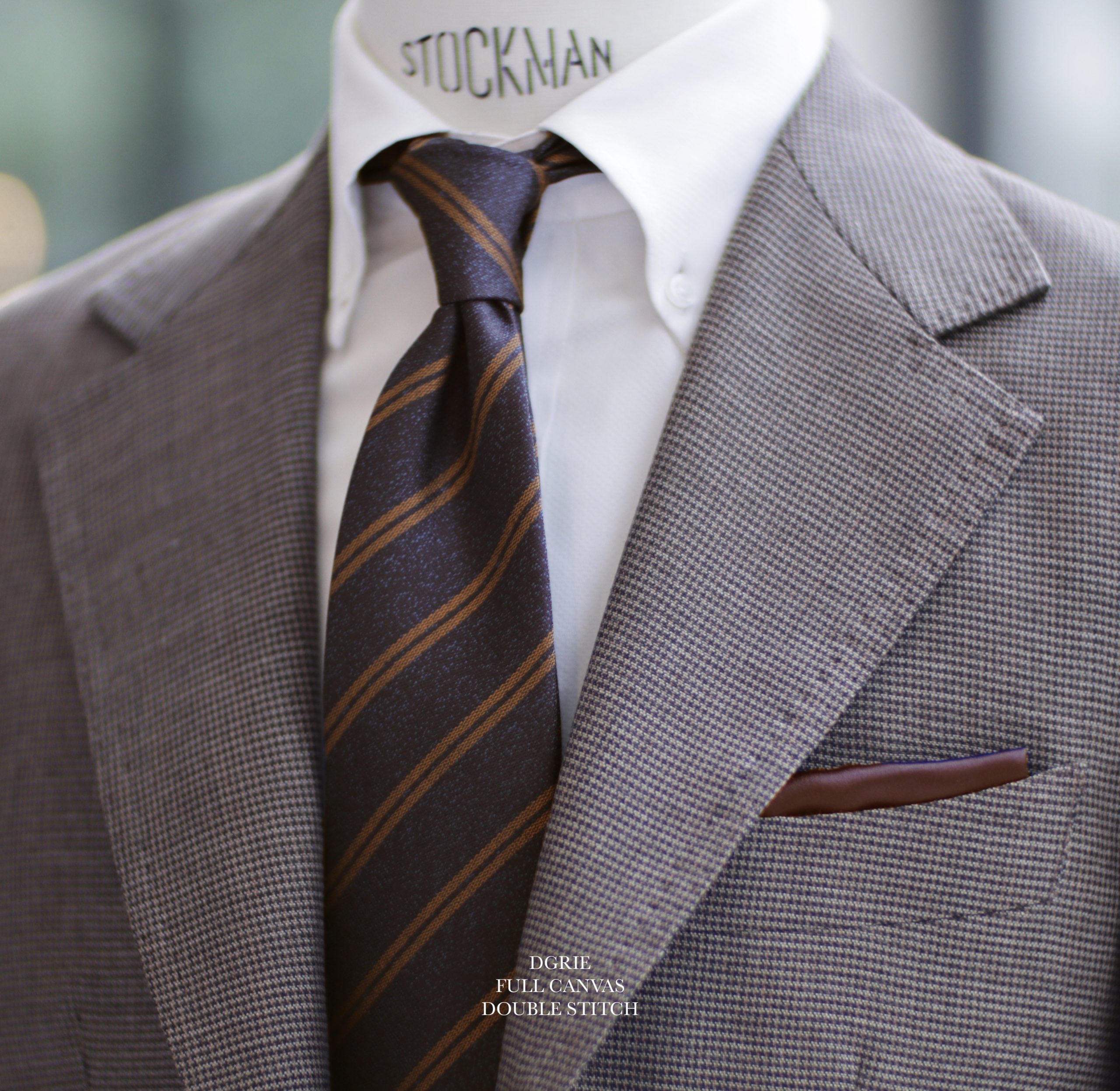 DGRIE Crispaire Full Canvas Suit - Hand Double Stitch