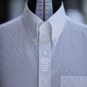 DGRIE Heavy Herring Bone White Shirts