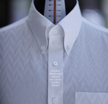DGRIE Heavy Herring Bone White Shirts
