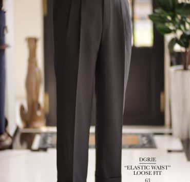 DGRIE PANTS 63 - ELASTIC WAIST LOOSE FIT PANTS