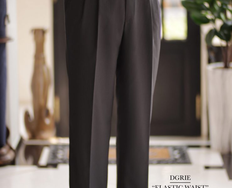 DGRIE PANTS 63 - ELASTIC WAIST LOOSE FIT PANTS