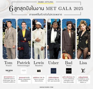 6 สูทน่าสนใจในงาน MET GALA 2025