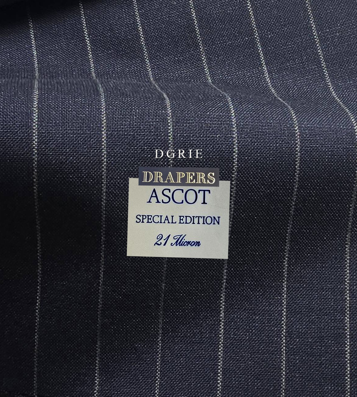 IMG_8232 2 copy ตัดสูท DGRIE - Fitting Ascot High Twist Wool Pin Stripe Suits