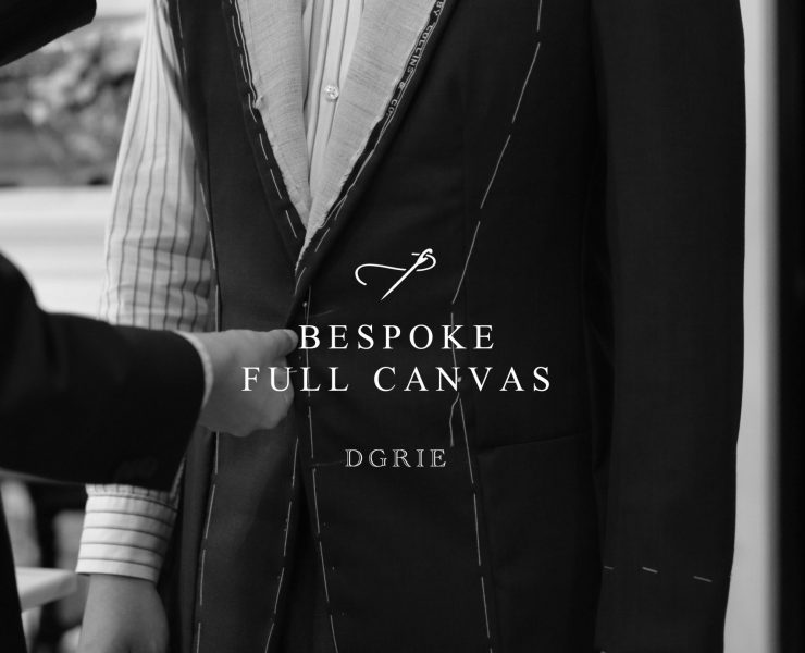 ตัดสูทหางม้า DGRIE Full Canvas Construction Suit
