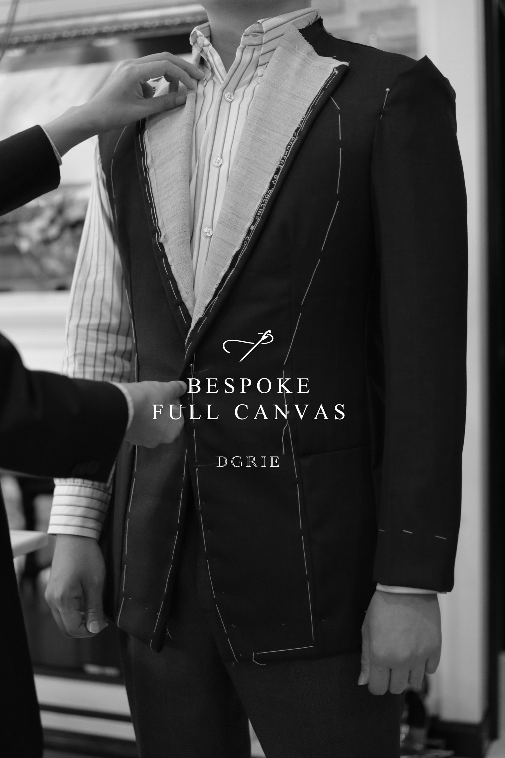 ตัดสูทหางม้า DGRIE Full Canvas Construction Suit