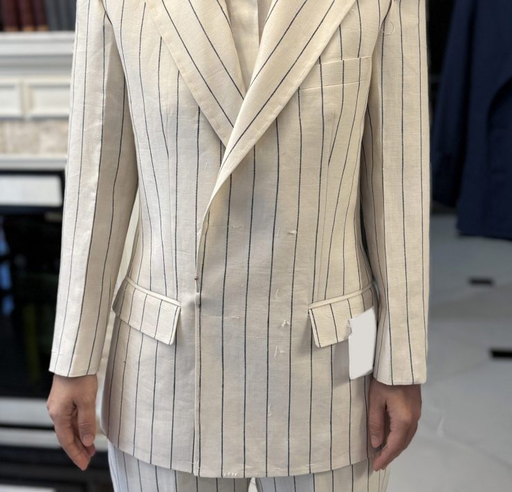 ตัดสูท DGRIE Fitting Heavy Pin-Stripe Linen Suits 20 ตัดสูท DGRIE Fitting Heavy Pin-Stripe Linen Suits