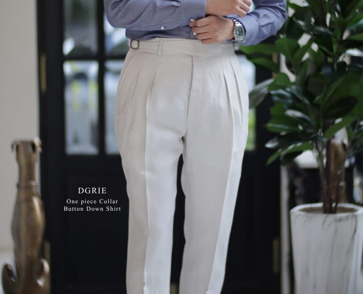 ตัดเชิ้ต DGRIE One Piece Collar Button Down Shirt