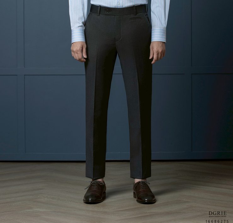 Shadow Dark Grey Coin Pocket Wool Pants 19 Shadow Dark Grey Coin Pocket Wool Pants