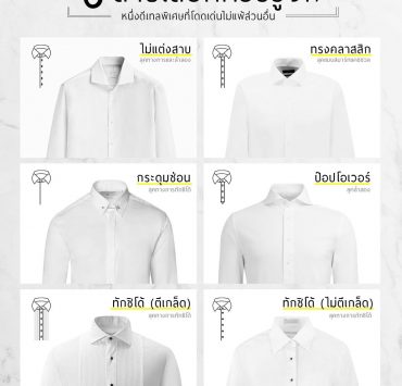 6 สาบเสื้อที่ควรรู้จัก 6 Shirt Collars You Should Know
