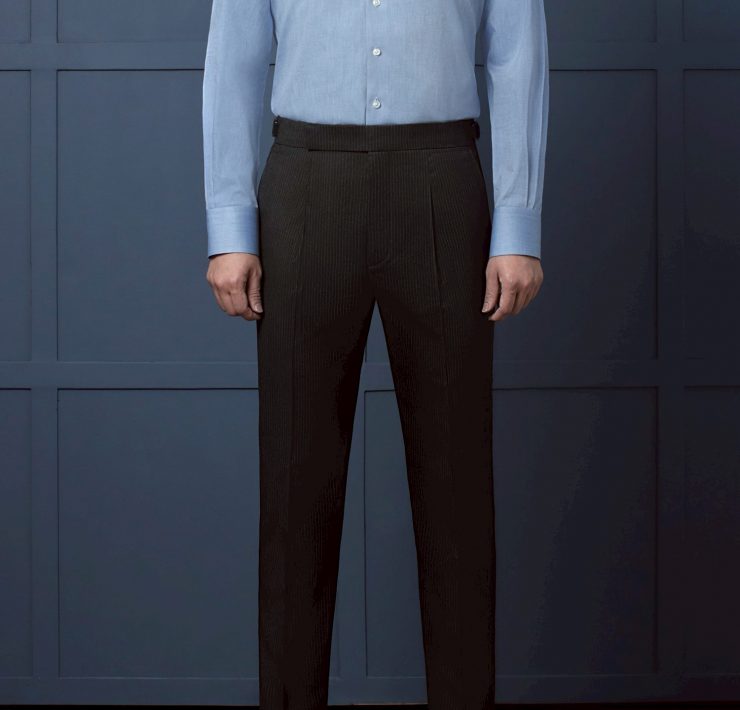 เสื้อเชิ้ตสีฟ้า Cotton Spread Collar 7cm Iridescent Blue Shirt