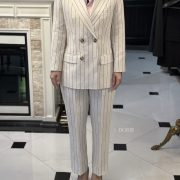ตัดสูทผู้หญิง DGRIE Heavy Pin-Stripe Linen Suits
