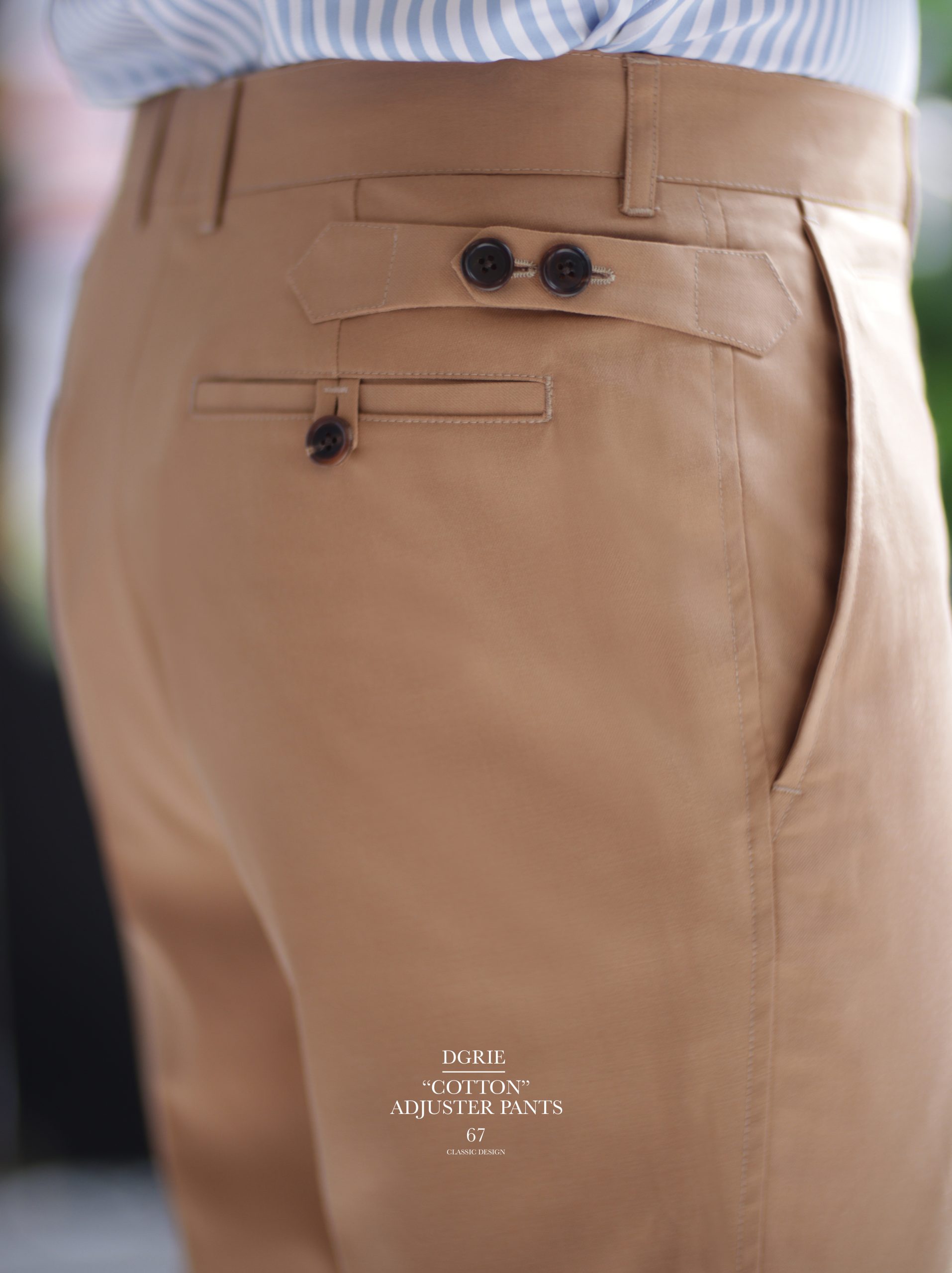 DGRIE PANTS 67 - ตัดกางเกง Cotton Adjuster Pants
